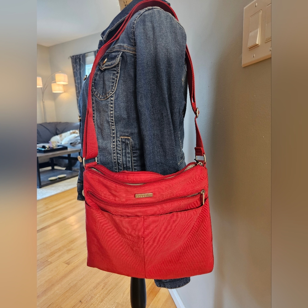 Baggallini Red Crossbody Bag